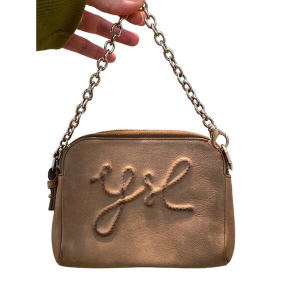 YSL Vintage Small Leather Pouch - Picture 2 of 11